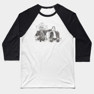 the taskmaster and the assistant Baseball T-Shirt